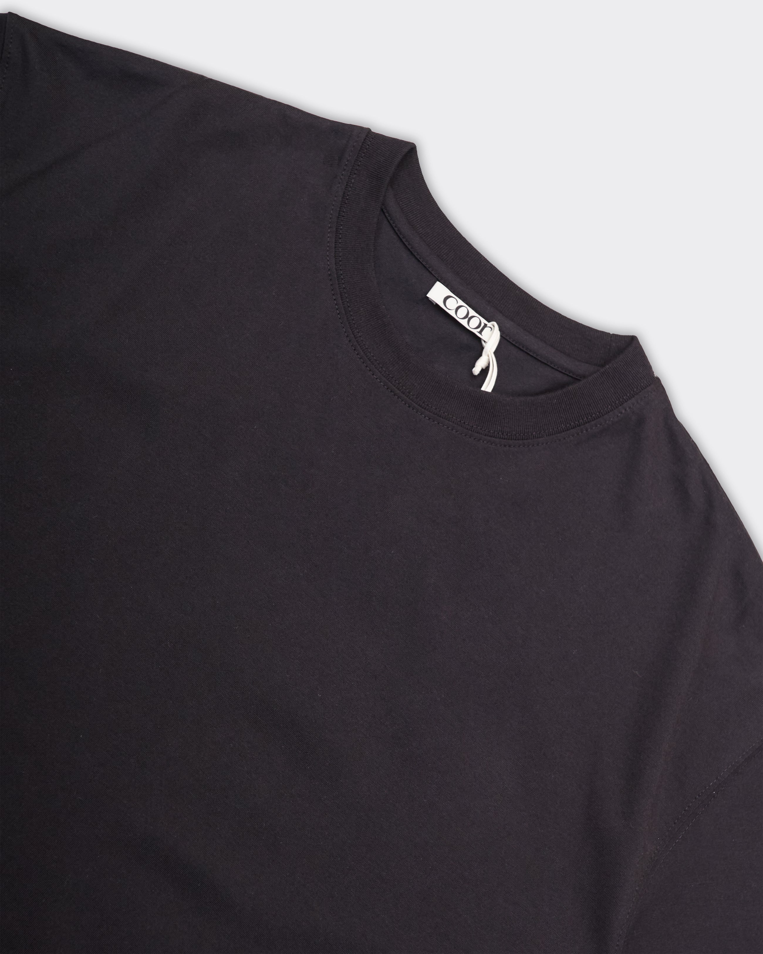 T-Shirt Semi Overfit Nera