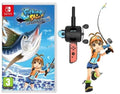 Reel Fishing Rod Bundle With Fishing Star World Tour Nintendo Switch Canna Pesca