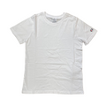 Champion 2 magliette girocollo manica corta da donna in cotone 116821 WW006 bianco