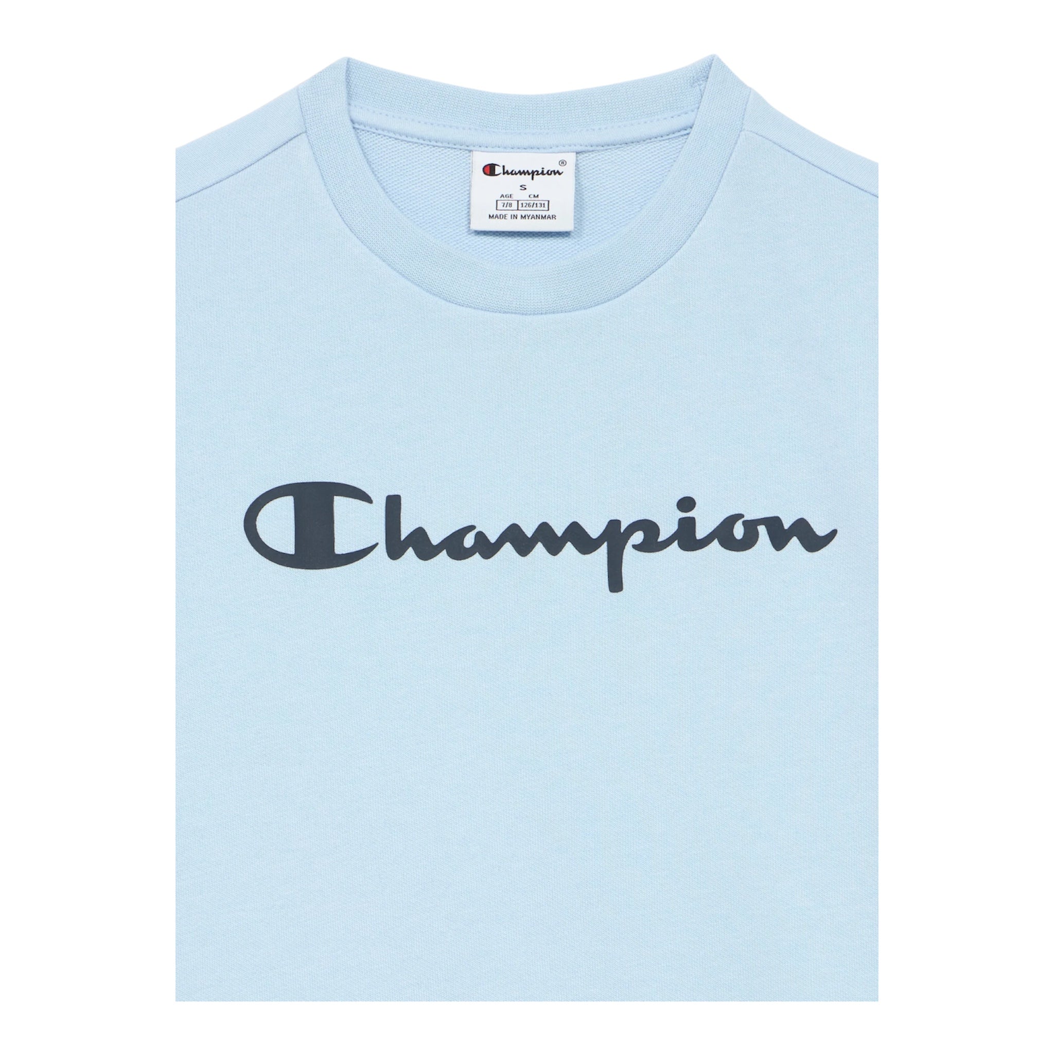 Champion Felpa Girocollo 307359 BS224 Celeste
