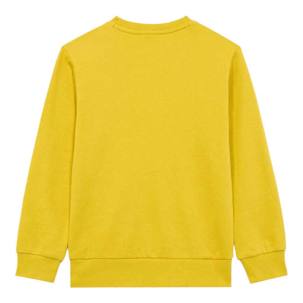 Champion Felpa Girocollo Junior 307359-YS170 Gialla Cotone