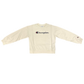 Champion felpa girocollo da ragazza 405086 YS141 sabbia