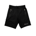 Champion pantaloncino sportivo da uomo in cotone con tasche con cerniera 219929 KK001 nero