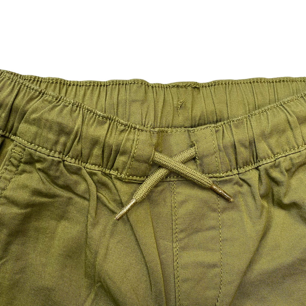 Champion pantalone sportivo Cargo con elastico e tasconi da ragazzo 306767 GS573 verde oliva