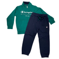 Champion tuta sportiva da ragazzo in cotone 306703 verde blu