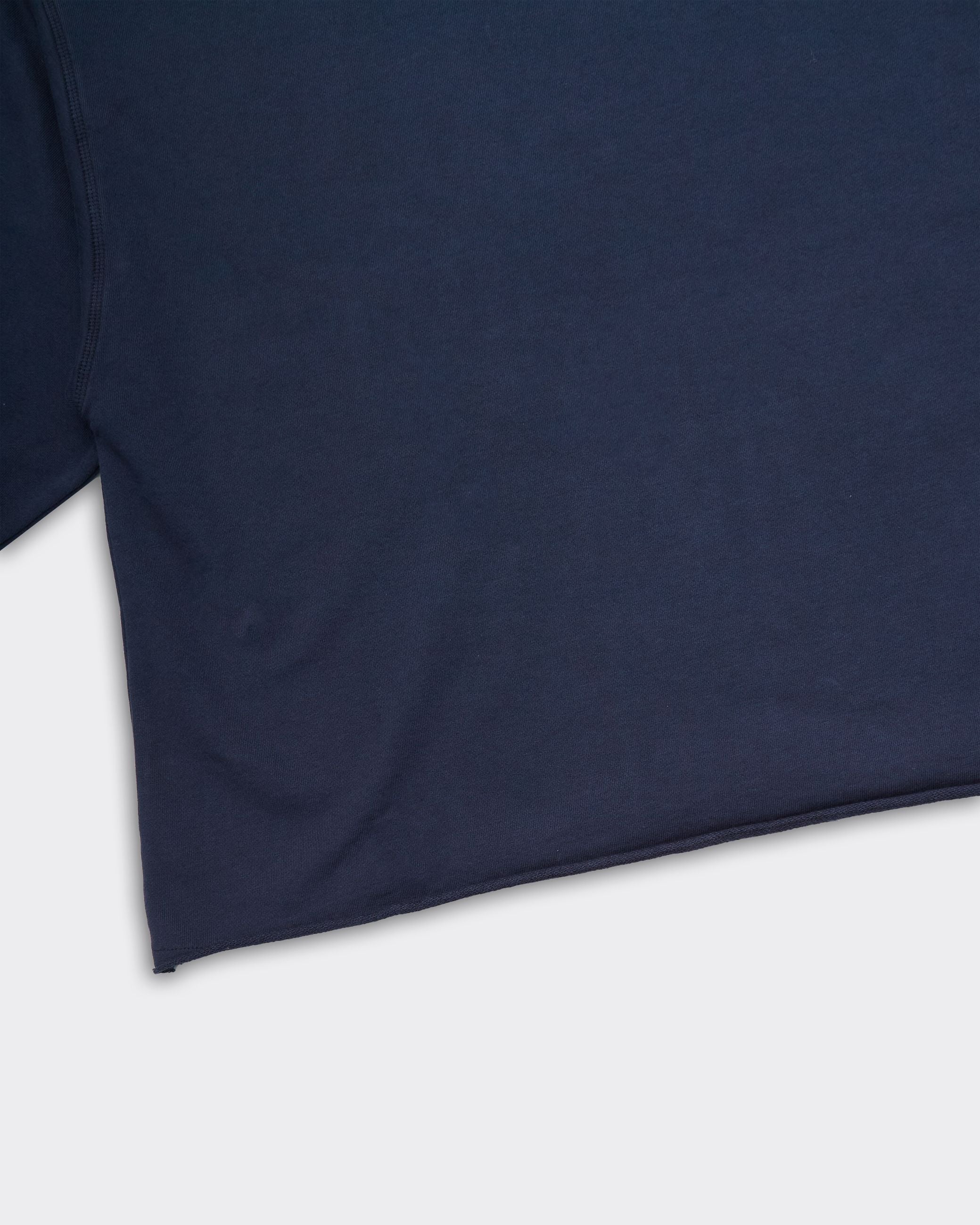 Felpa Studio Crop Blu