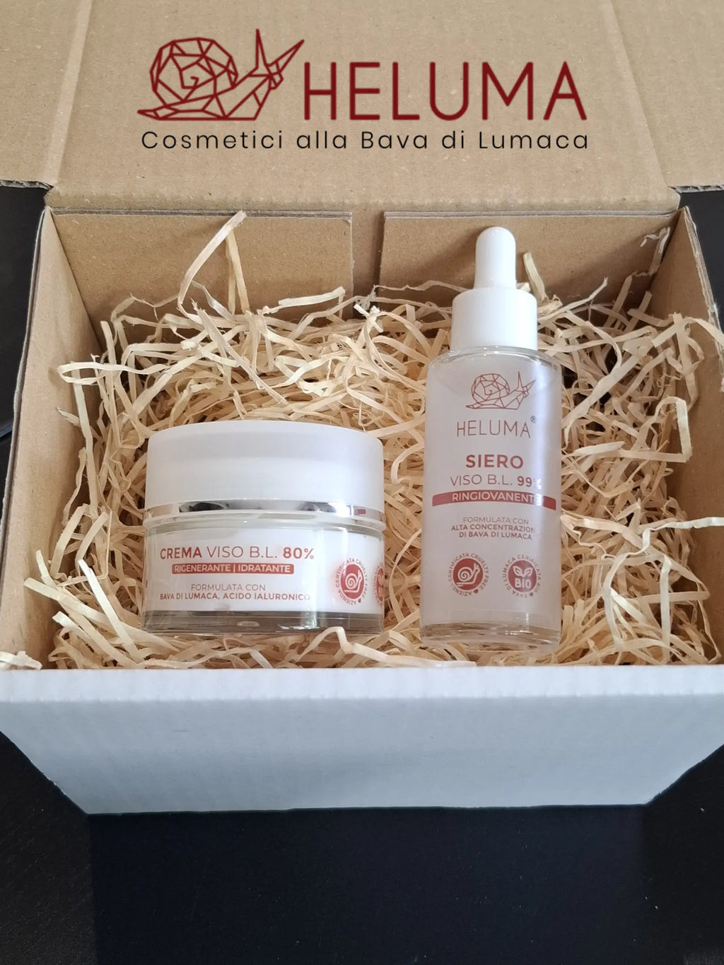 Kit Crema e Siero alla Bava di Lumaca X2 in Offerta