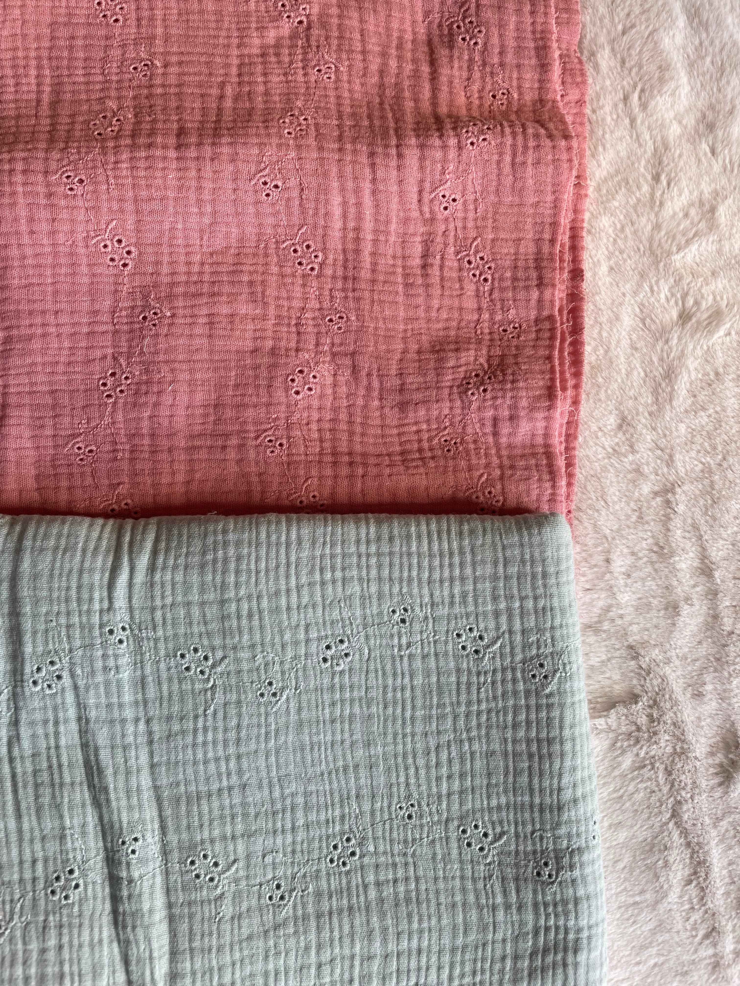 Coprifasce kimono neonato in mussola di cotone