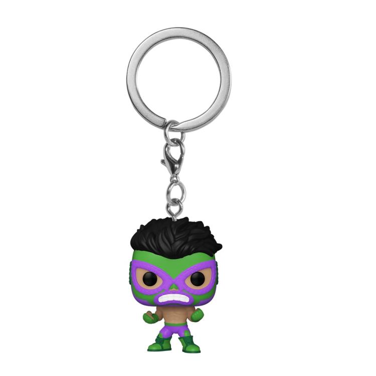 Funko Key ! Rocket - Marvel Lucha Libre Edition - El Furioso Vinyl Figure 4Cm