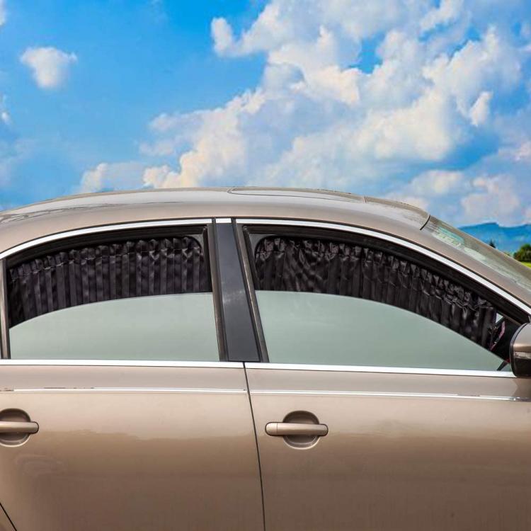 Kit 4 Tenda Tendina Parasole Raggi Uv Magnetica Auto Anteriore Posteriore Grigio