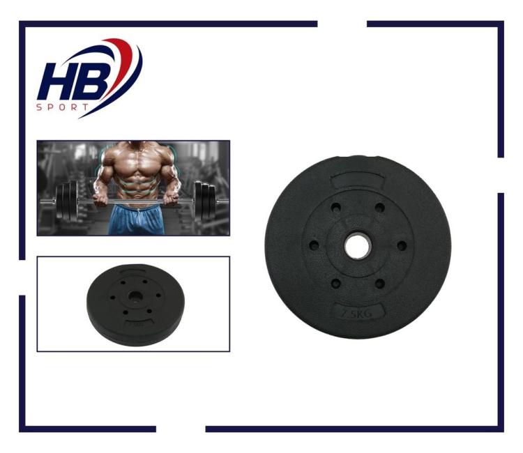 COPPIA DISCHI PESI BILANCIERE MANUBRI DISCO Ø 30mm IN ABS PALESTRA 2x 10KG=20KG