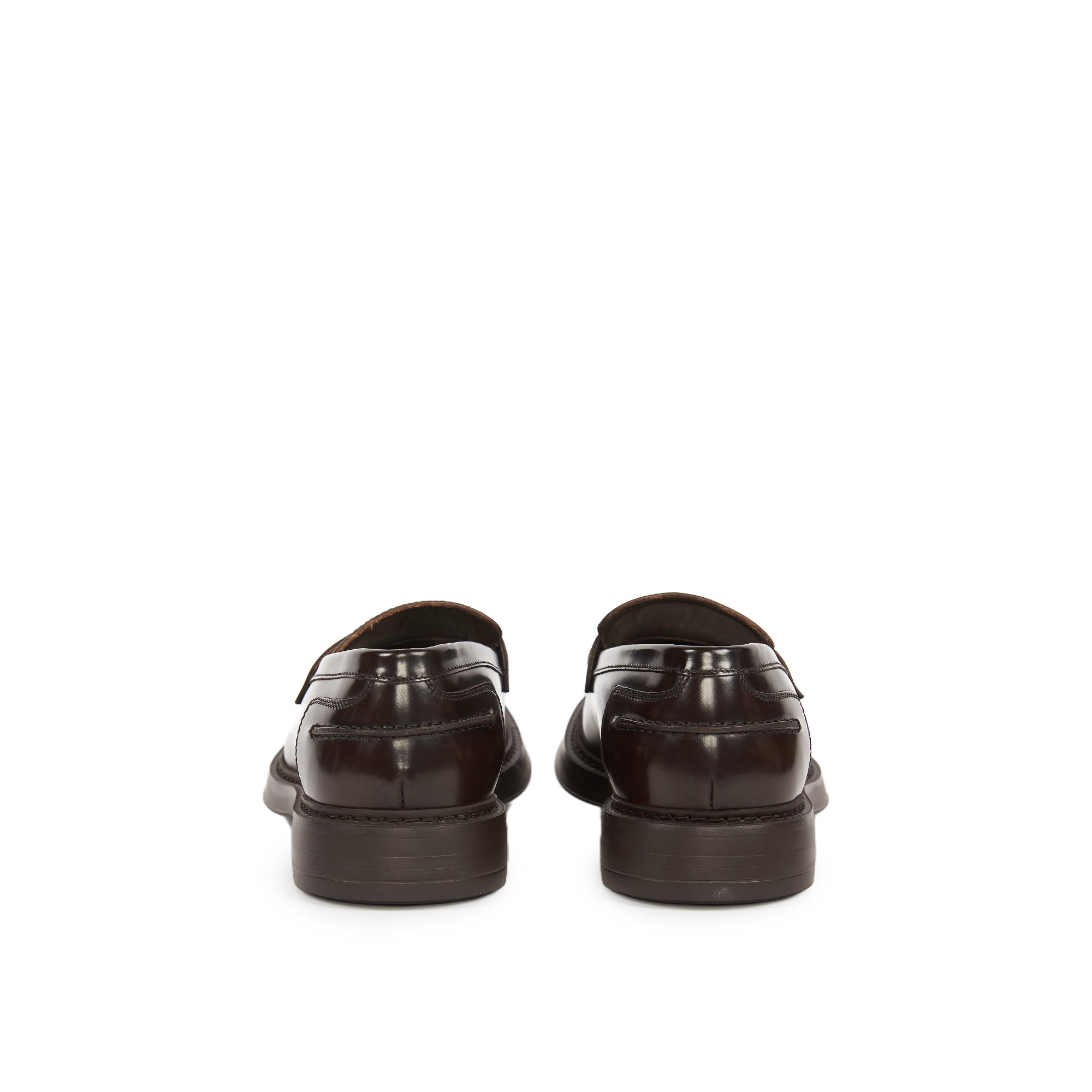 MOCASSINO MARRONE CON BENDINA