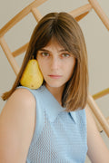 Fine Cotton Crochet Tank Polo