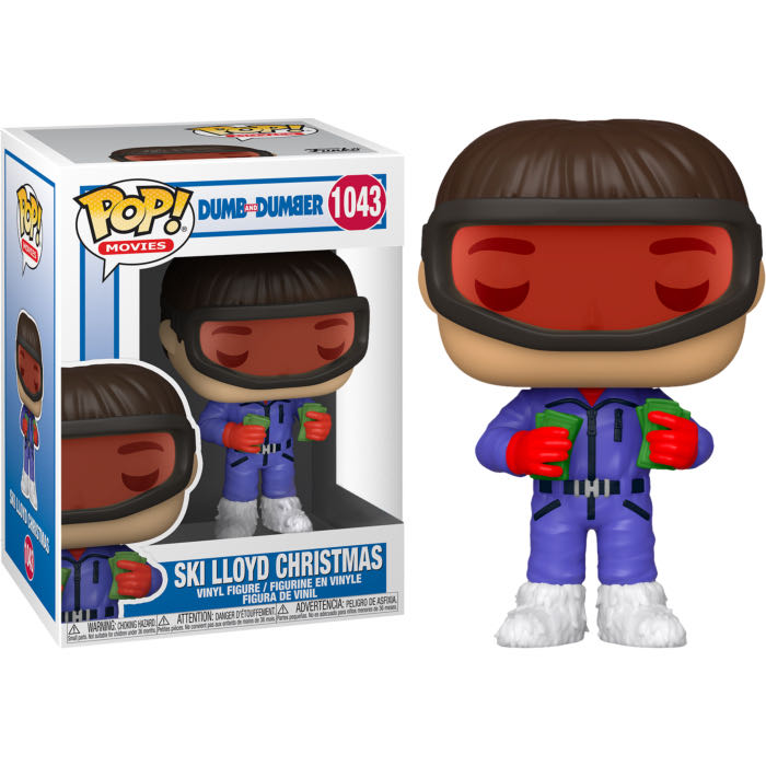 Funko Pop Movies Dumb And Dumber Ski Lloyd Christmas 1043 Vinyl Exclusive Figure