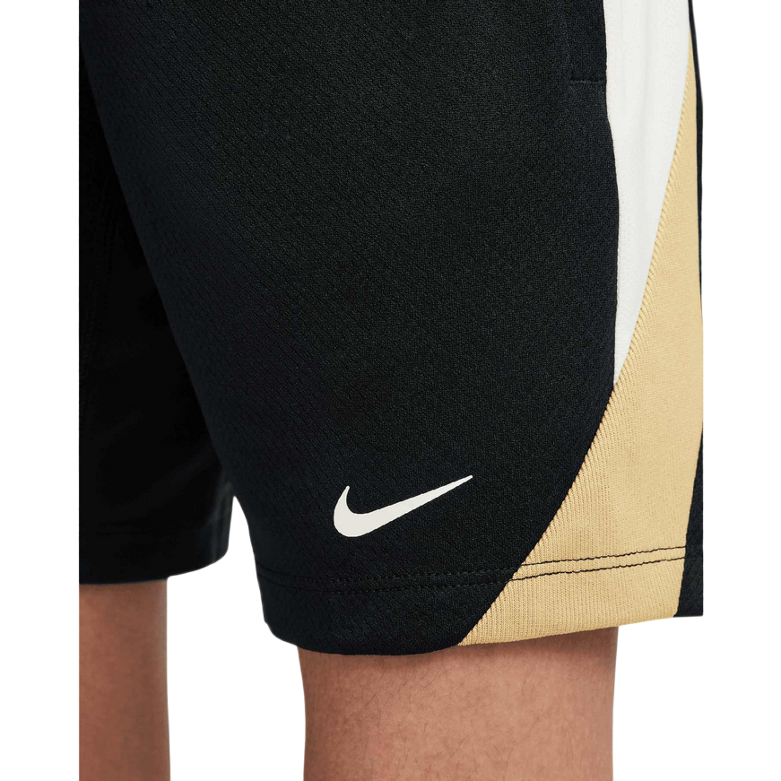 Nike Dri-FIT Strike FN8419-017 Shorts Calcio Junior Nero-Avorio