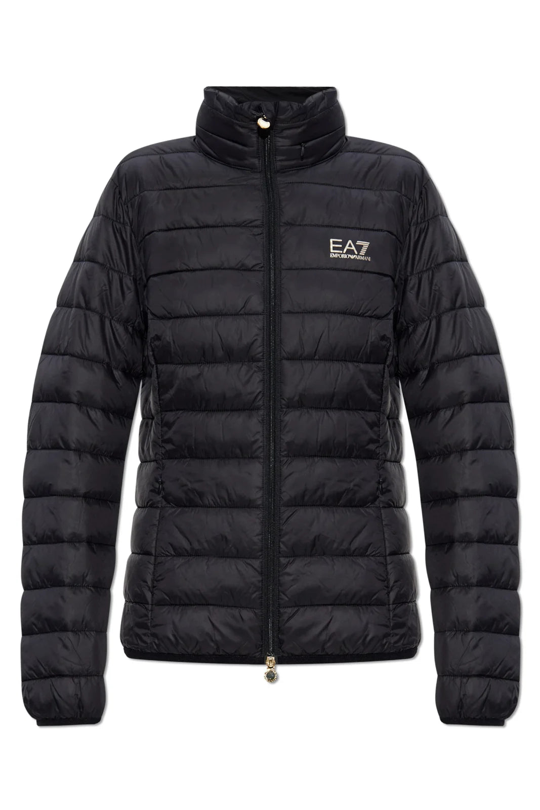 EA7 Emporio Armani Giacca Imbottita Donna Nera Nylon Anti-vento 7W000473 AF12477
