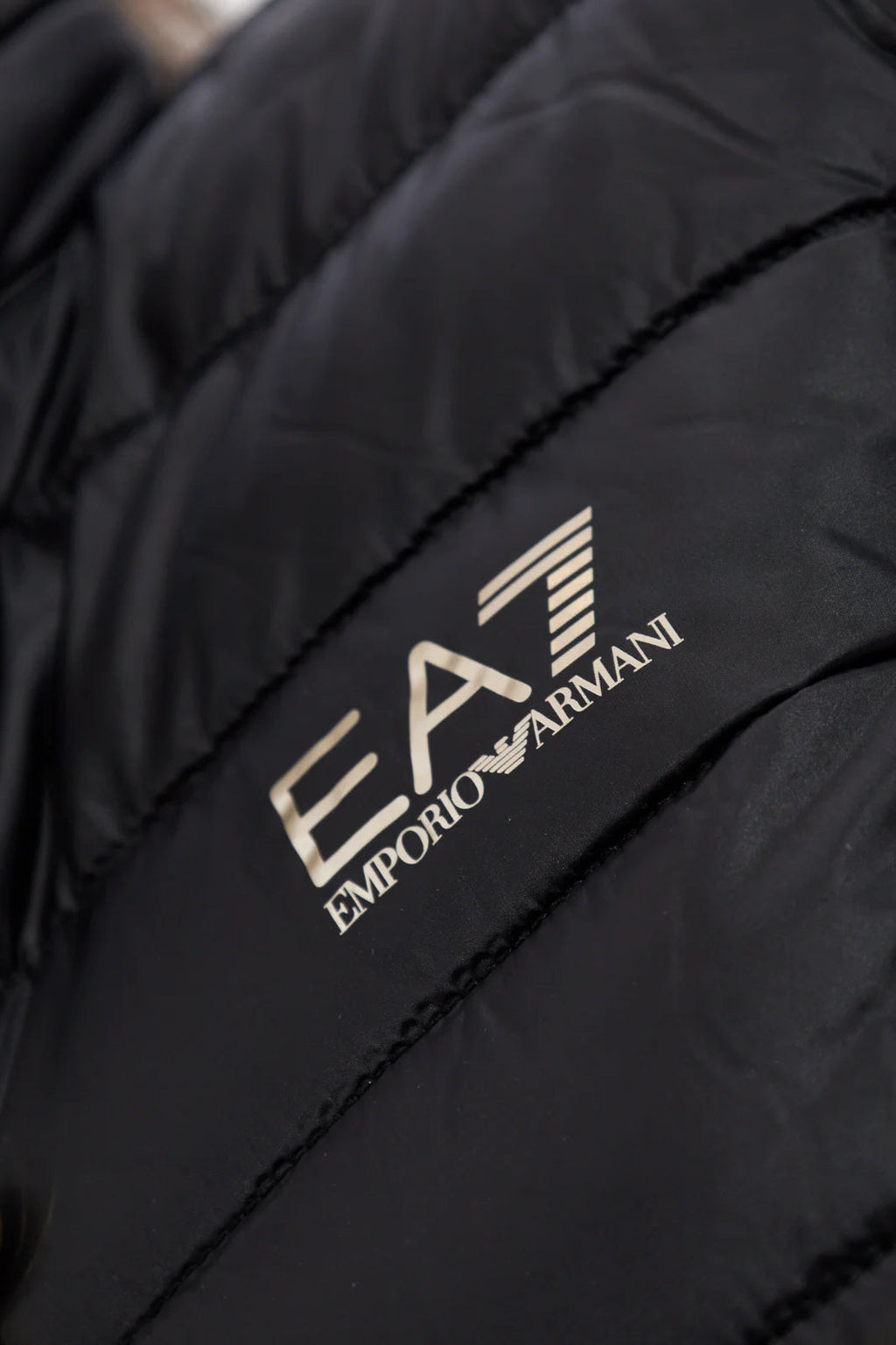 EA7 Emporio Armani Giacca Imbottita Donna Nera Nylon Anti-vento 7W000473 AF12477