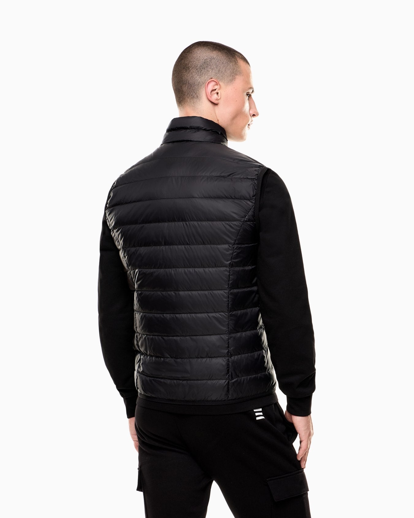 EA7 Emporio Armani Gilet Packable Uomo Nero - 8NPQ06 PNGPZ 1200