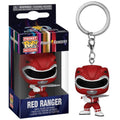 Funko Pop ! Keychain Tv Power Rangers 30Th - (Red Ranger) Portachiavi Vinyl 4Cm