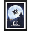 ABYSTYLE - E.T. EXTRATERRESTRE (MOON) POSTER INCORNICIATO QUADRO STAMPA CORNICE
