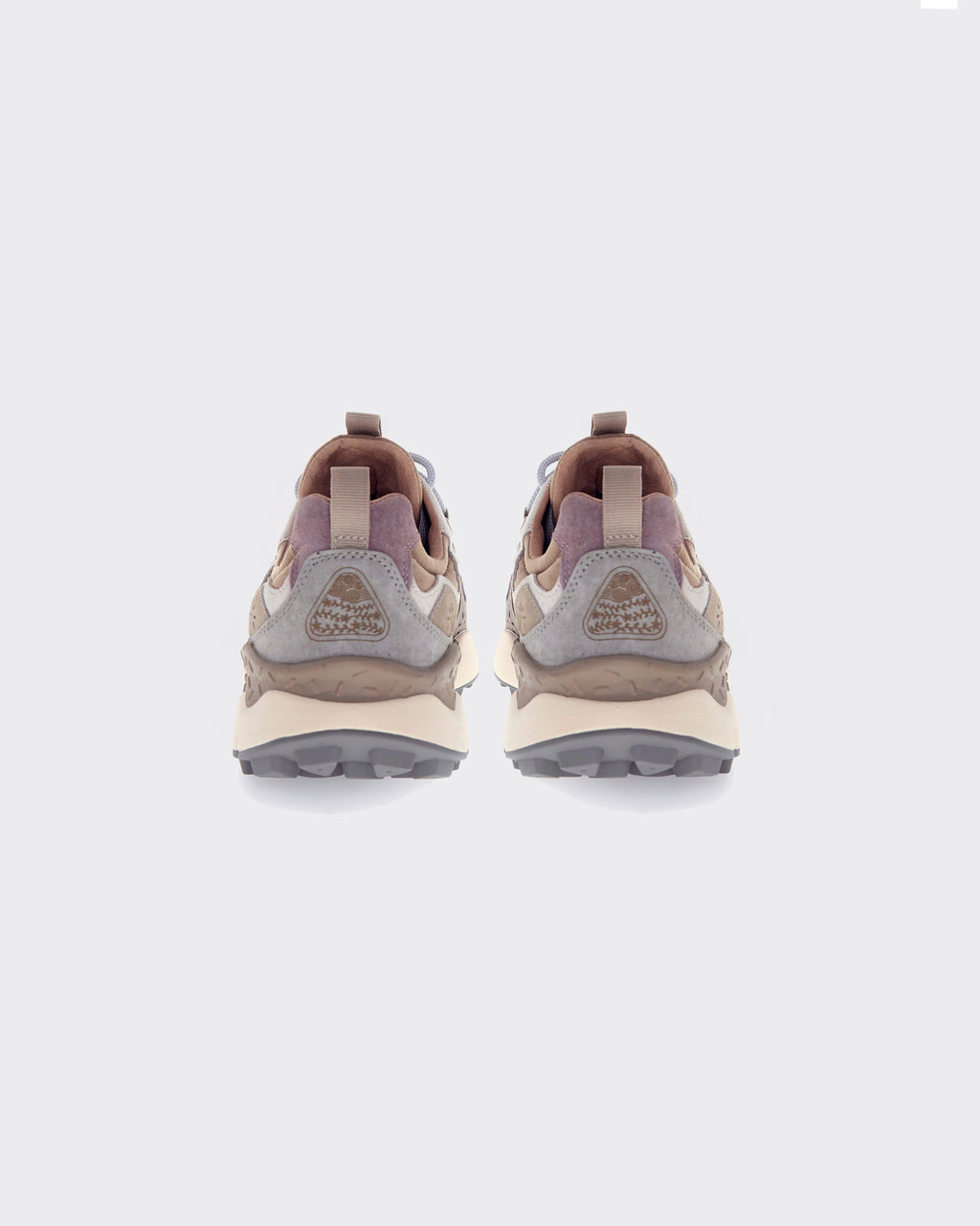 Sneakers Yamano 3 Suede/Nylon Grey Mud/Off-White