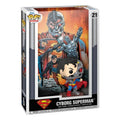 Funko Pop ! Comic Cover Dc - (21) Cyborg Superman - Statutetta Vinyl Figure 9Cm