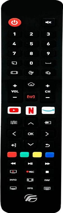 Fenner Smart Tv 32" Hd Android Quadcore Dvb-T2-S2 Wifi Dolby  Hevc 10Bit H265