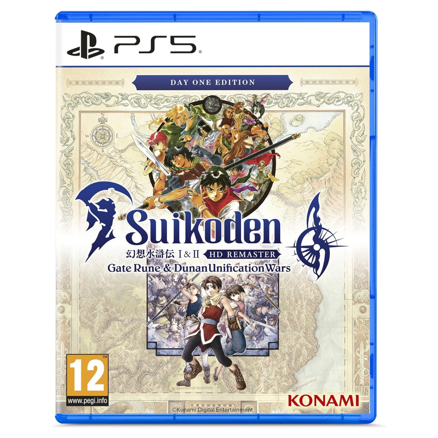 Suikoden 1&2 HD Remaster Day One Edition Ps5 Gioco Eu Italiano Playstation 5