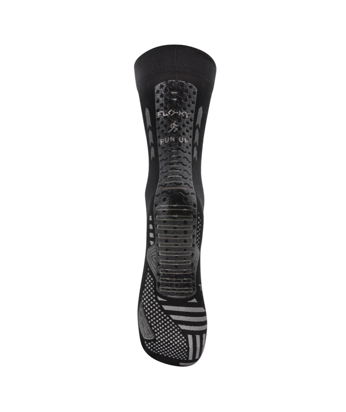 Floky calza biomeccanica da corsa Run Up Medium nero