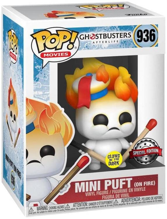 Funko Pop Tees Ghostbusters Unisex T-Shirt+Figure Glows In The Dark Stay Puft S