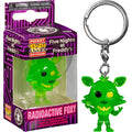 Funko Pop Portachiavi Five Nights At Freddy'S S7 Radioactive Foxy Lime Keychain