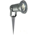 Faretto Giardino Picchetto Parete Esterno Segnapassi Orientabile Led Gu10 Grigio