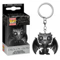 Funko Pop ! Keychain Pocket Game Of Thrones (Drogon Iron) Portachiavi Vinyl 4Cm