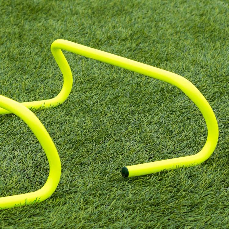 Set 5 Ostacoli Sport Allenamento Calcio Velocità Agilità Coordinazione Blu 23Cm
