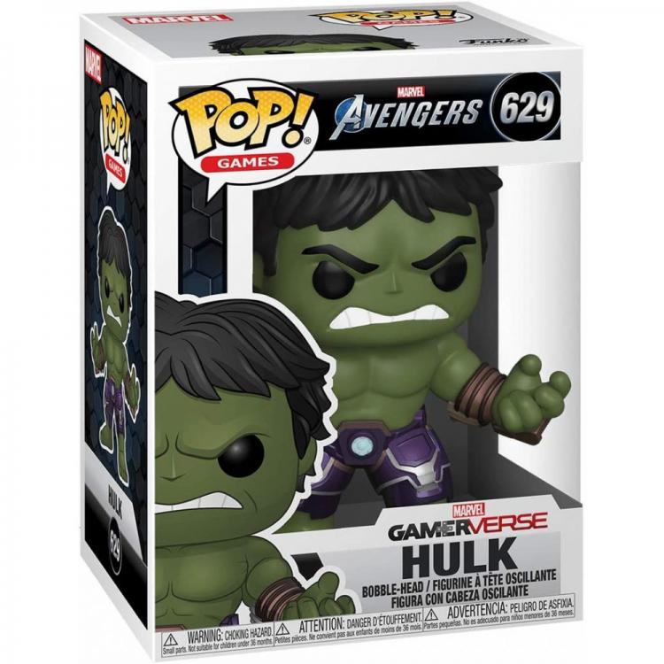Funko Pop Games Marvel Avengers 629 Hulk Vinyl Action Figure Gamerverse Statua