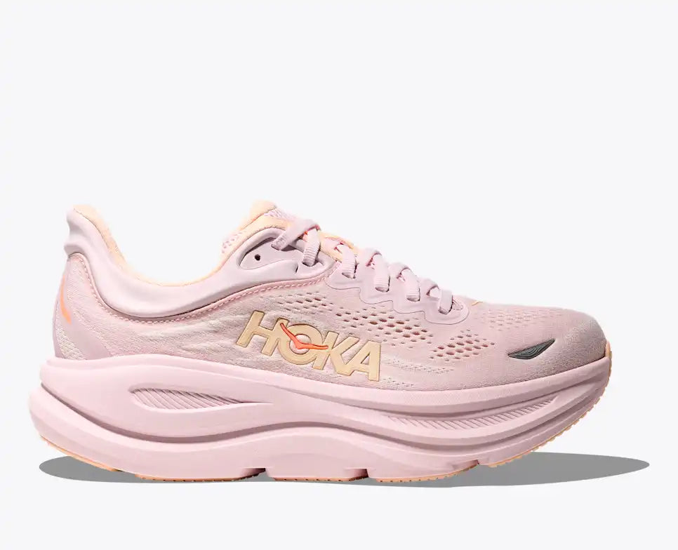 Hoka One One scarpa da corsa da donna Bondi 9 1162012-LRMT lilac cream-tangerine glow