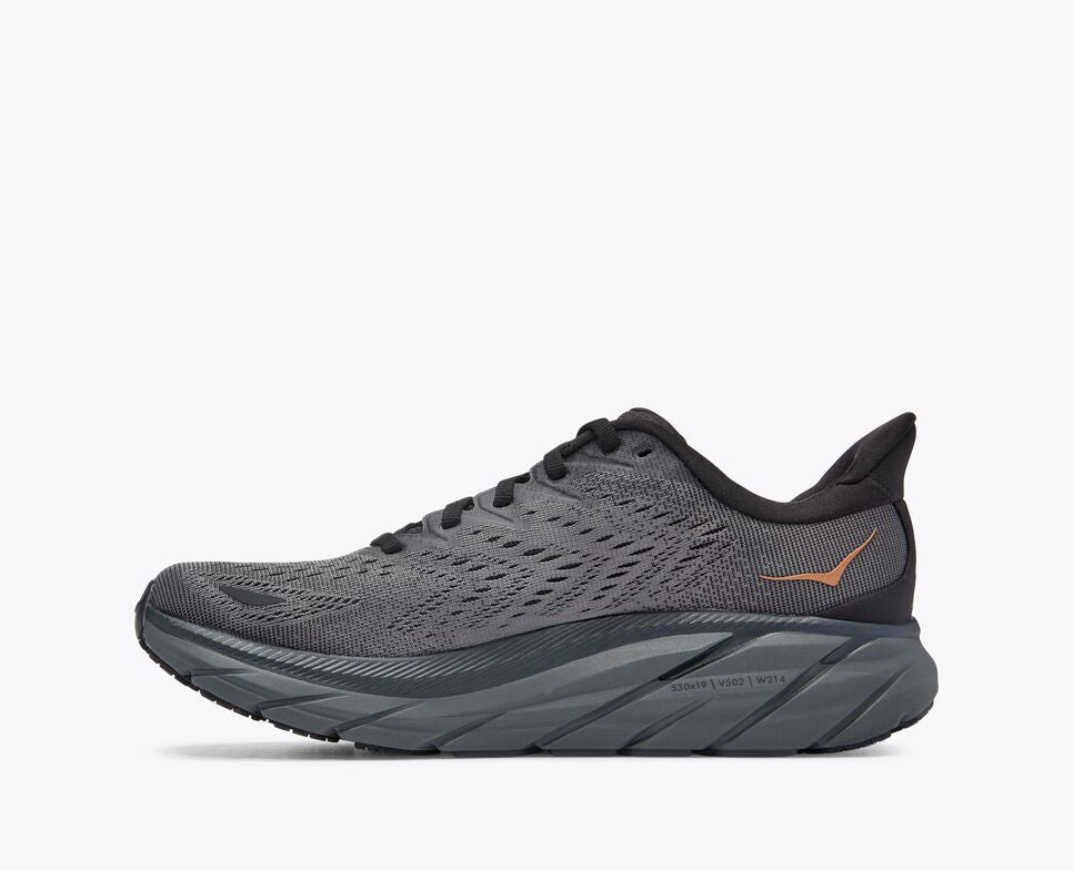 Hoka One One Clifton 8 1119394 ACPP Scarpe Running Donna Antracite Rame