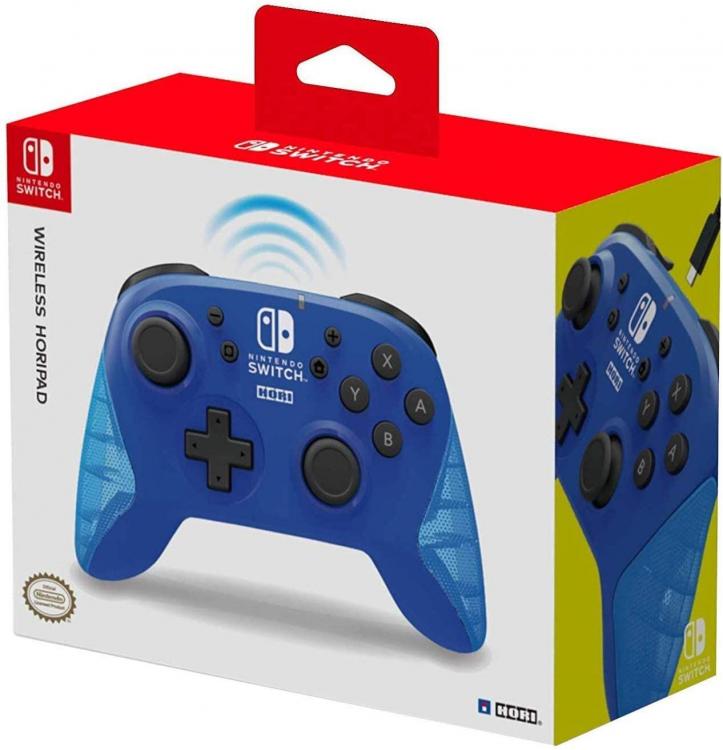 Hori Wireless Horipad Blue Joycon Pad Senza Fili Nintendo Switch Nuovo