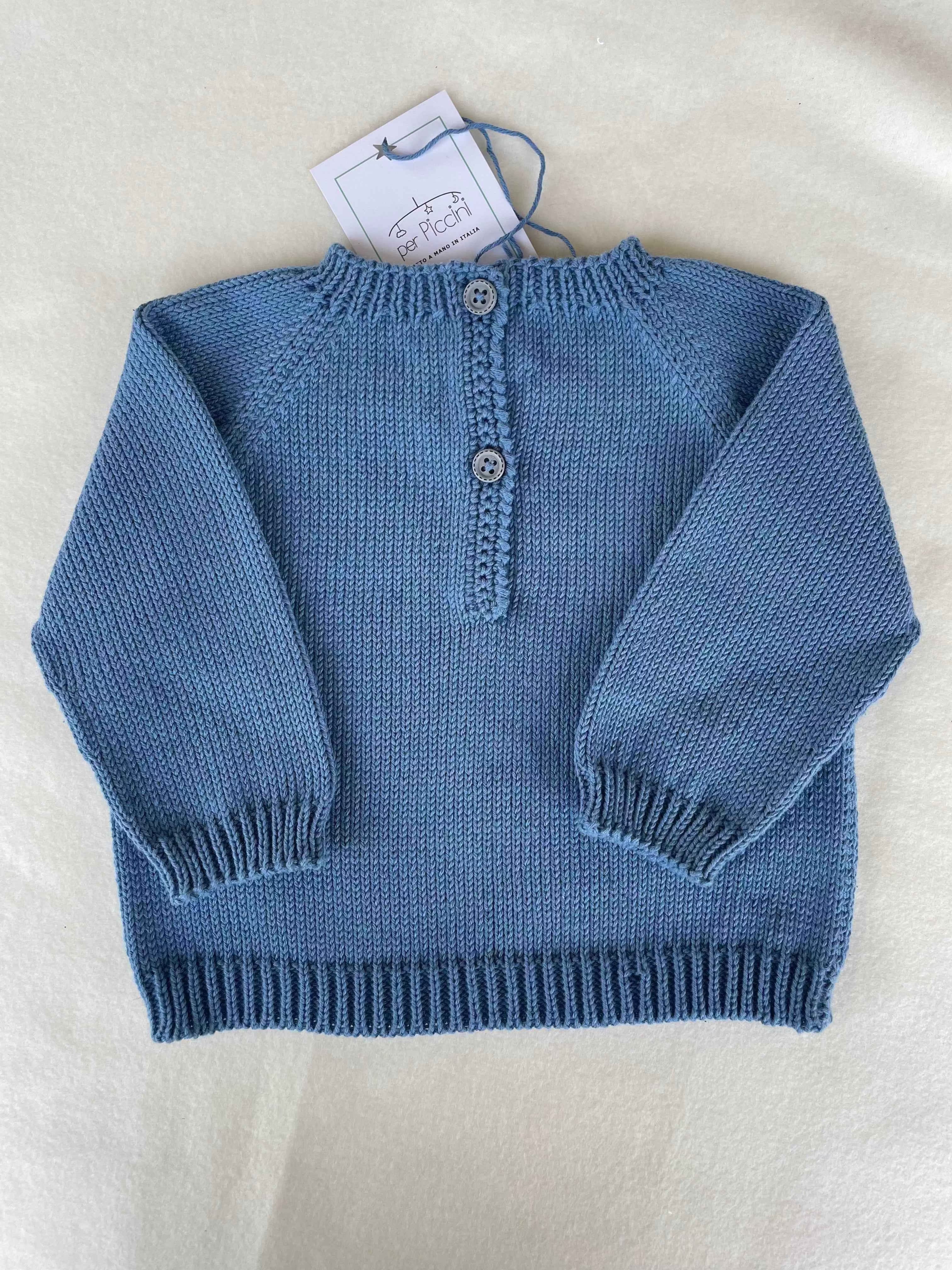 Maglione classico neonato in cotone
