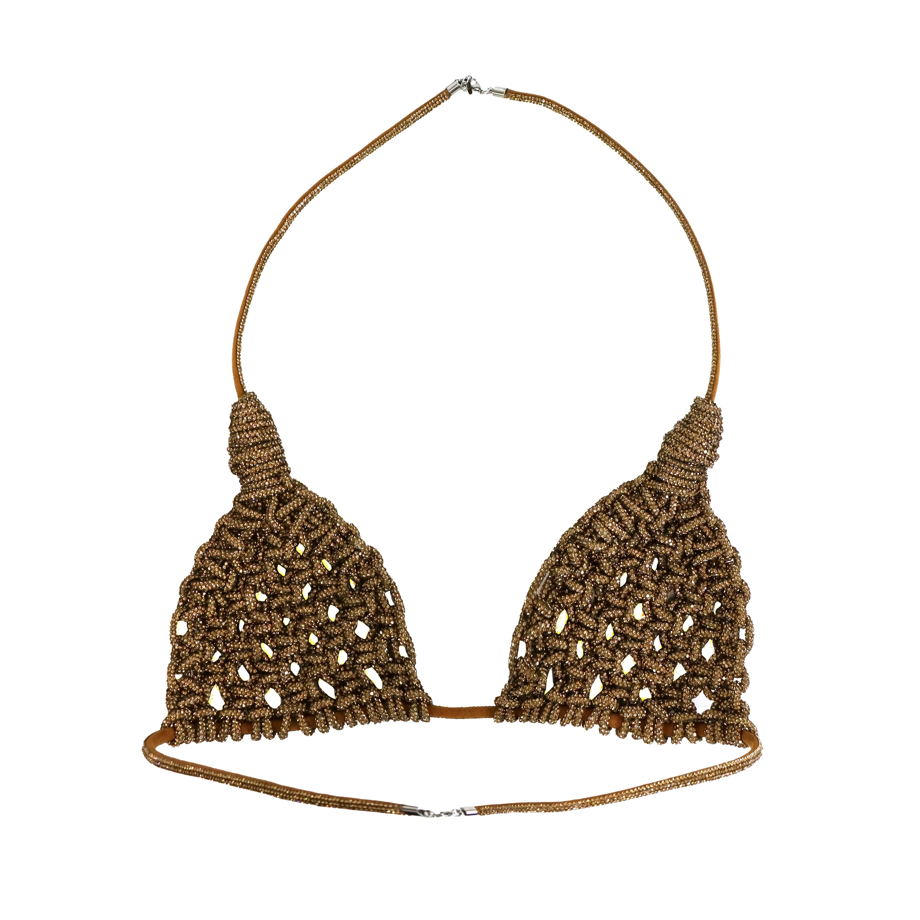TOP BRA BRONZO