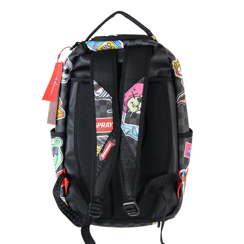 ZAINO BEAR GUM CHECK NERO