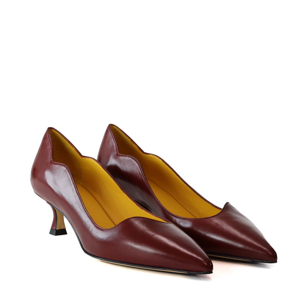 DECOLLETTE NOAMI BORDEAUX