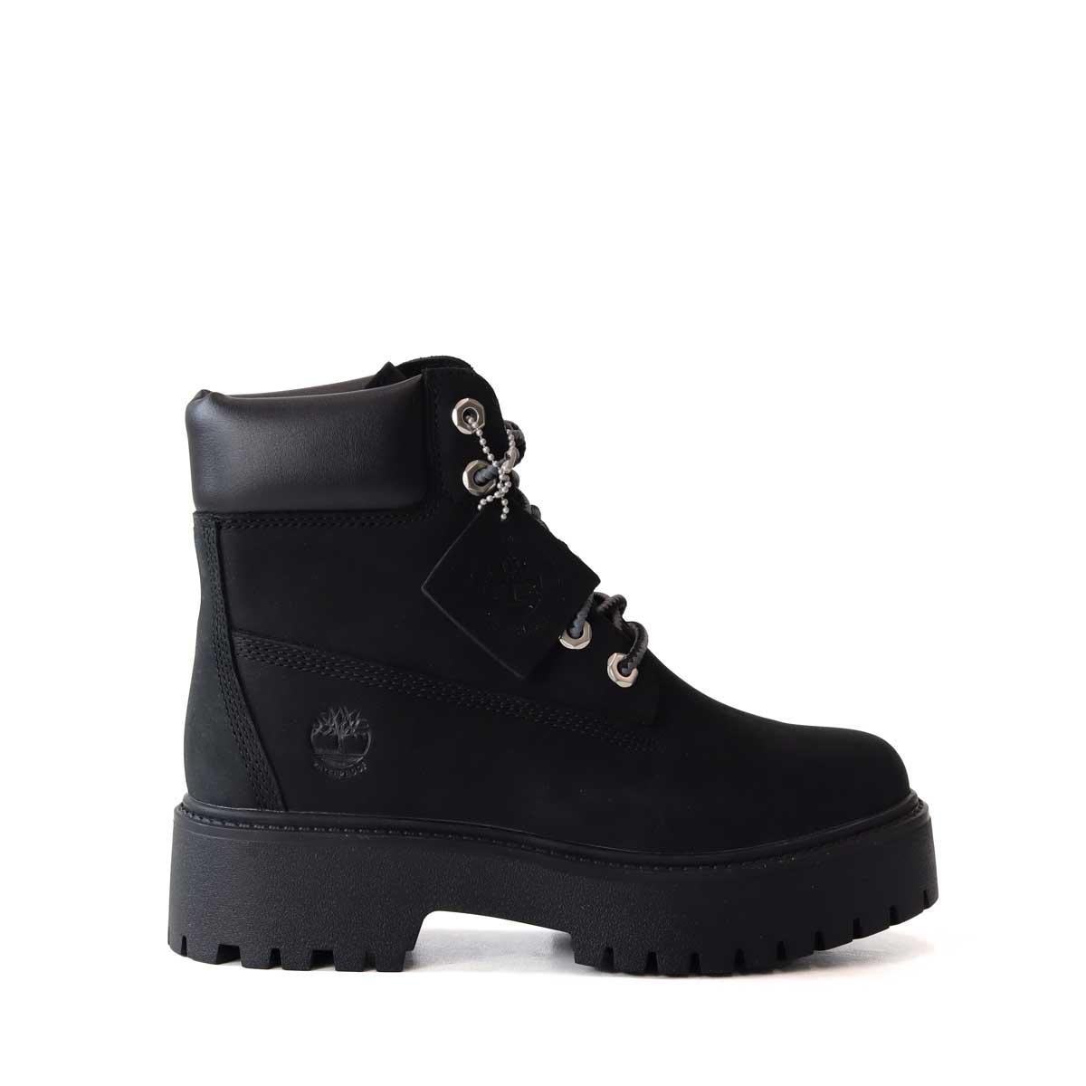 ANFIBIO STONE STREET 6 LACE NERO