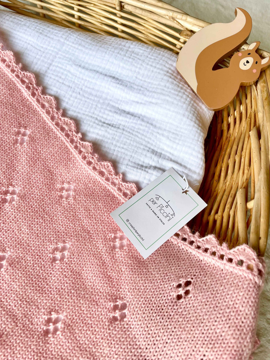 Copertina "Pointoille" in cotone