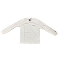 Champion T-shirt da uomo manica lunga 218293 WW001 WHT bianca