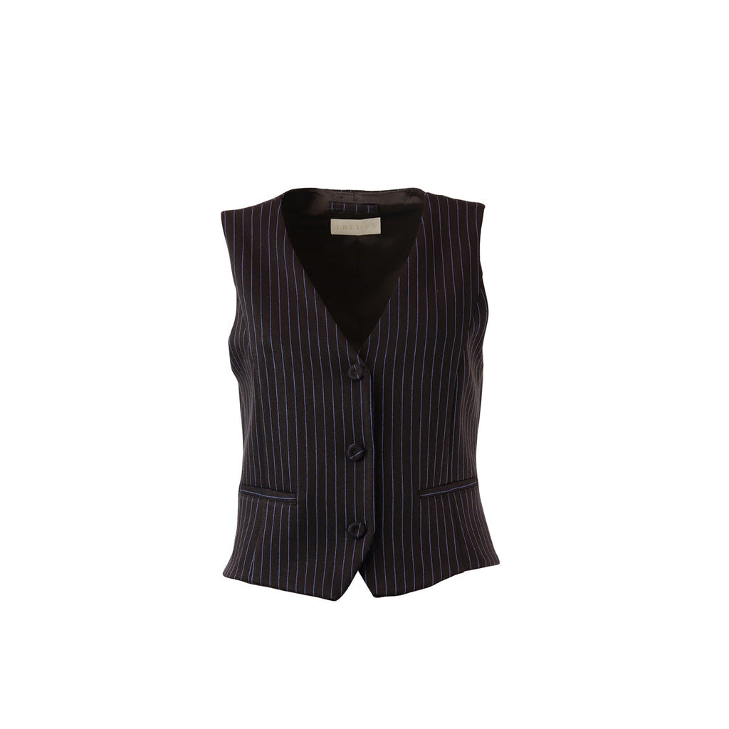 GILET MARRONE