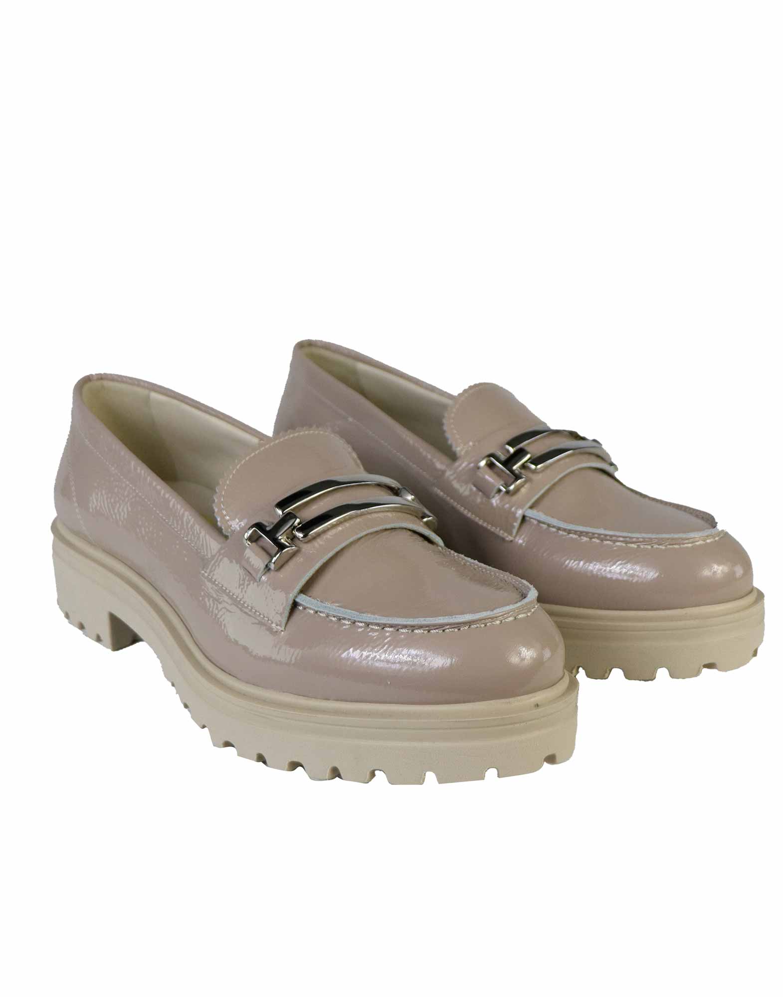 MOCASSINO IN NAPLAK BEIGE