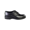 SCARPA CON LACCI GRAINED NERO