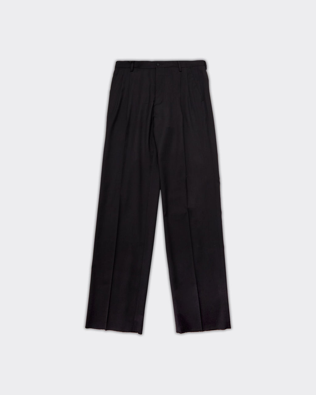 Pantalone Sartoriale Relax Fit Nero