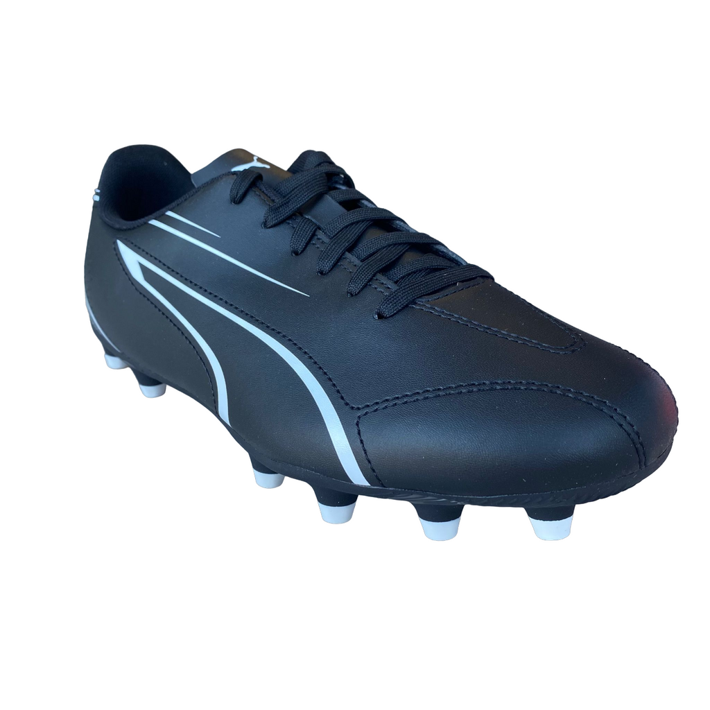 Puma scarpa da calcio da uomo Vitoria  FG/AG 107493-01 nero-bianco